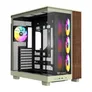 THERMALTAKE View 380 XL WS ARGB Midi Tower ATX Gehäuse matcha green