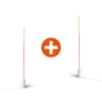 Philips Hue White & Color Ambiance Gradient Signe Stehleuchte weiß 2er Pack