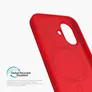 Vonmählen Soft Silicone Case für iPhone 16 firecracker