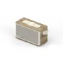 Pure Classic Aura tragbarer Bluetooth-Lautsprecher; Hintergrundlicht; Weiß/Eiche