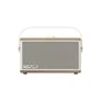 Pure Classic Aura tragbarer Bluetooth-Lautsprecher; Hintergrundlicht; Weiß/Eiche