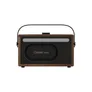 Pure Classic Aura tragbarer Bluetooth-Lautsprecher; Hintergrundlicht; braun/walnuss