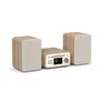 Pure Classic Stereo Mini Stereoanlage DAB+/FM, Bluetooth, CD, USB weiß/Eiche