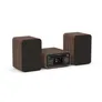 Pure Classic Stereo Mini Stereoanlage DAB+/FM, Bluetooth, CD, USB braun/Walnuss