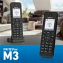 FRITZ!Fon M3 schnurloses DECT Komforttelefon für FRITZ!Box schwarz