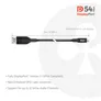 Club 3D CAC-1563 USB-C® auf DisplayPort™ 2.1 DP54 Bidirektional Kabel 8K120Hz 2m