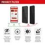 DISPLEX Privacy Panzerglas für iPhone 17 Pro Max