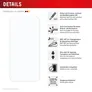 DISPLEX Real Glass + Case für iPhone 17