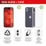 DISPLEX Real Glass + Case für iPhone 17