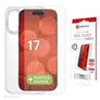 DISPLEX Real Glass + Case für iPhone 17