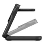 Belkin UltraCharge faltbare magnetische 3-in-1-Ladestation mit Qi2 25W schwarz, eckig