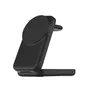 Belkin UltraCharge faltbare magnetische 3-in-1-Ladestation mit Qi2 25W schwarz, eckig