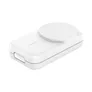 Belkin UltraCharge faltbare magnetische 3-in-1-Ladestation mit Qi2 25W weiß, eckig