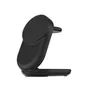 Belkin UltraCharge faltbare magnetische 3-in-1-Ladestation mit Qi2 25W schwarz, rund