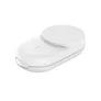 Belkin UltraCharge faltbare magnetische 3-in-1-Ladestation mit Qi2 25W weiß, rund