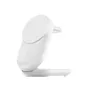 Belkin UltraCharge faltbare magnetische 3-in-1-Ladestation mit Qi2 25W weiß, rund