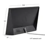Aura Frames AF905 Photoframe Carver Mat - Gravel with white mat  25,4cm (10") Digitaler Bilderrahme