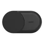Belkin UltraCharge faltbare magnetische 2-in-1-Ladestation mit Qi2 25W schwarz, rund