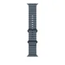 Apple 49mm Maritimblau Ocean Band - Schwarzes Titanium Finish
