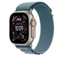 Apple 49 mm Alpine Loop Hellblau - Large - Titan Natur