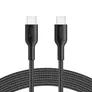 Belkin Gaming UCB-C/USB-C Kabel, 2m, geflochten, schwarz