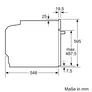 Bosch HBA571BB4 Serie 2 Einbaubackofen