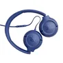 JBL TUNE 530C - USB-C kabelgebundener On-Ear-Kopfhörer Mikrofon blau