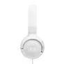 JBL TUNE 520C USB-C kabelgebundener On-Ear-Kopfhörer Mikrofon weiß