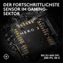 Logitech PRO X SUPERLIGHT 2 SE Schwarz Gaming Maus, Kabellose LIGHTSPEED Technologie, Hero 2 Sensor, 44.000 DPI, 8000Hz
