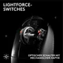 Logitech PRO X SUPERLIGHT 2 SE Schwarz Gaming Maus, Kabellose LIGHTSPEED Technologie, Hero 2 Sensor, 44.000 DPI, 8000Hz