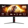 AOC CU34G4 34 Zoll UWQHD Fast VA Panel 21:9 180 Hz Curved Gaming Monitor