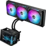 ASUS ROG RYUO IV SLC 360 ARGB Komplettwasserkühlung für AMD und Intel CPUs schwarz