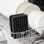 Krups FDD95D Waffeleisen Professional Edelstahl Schwarz