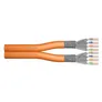 DIGITUS CAT 7 S/FTP Verlegekabel Duplex, Dca-s2, d1, a1, 100 m