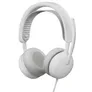 Logitech Zone Wired 2 for Business Weiß, Kabelgebundenes USB-Headset mit adaptiver Hybrid-ANC, Mikrofon mit Geräuschunterdrückung, Microsoft Teams zertifiziert