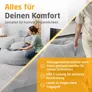 Medisana RS 100 Bubble sofa hellgrau