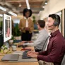 Logitech Zone Wired 2 for Business Grafit, Kabelgebundenes USB-Headset mit adaptiver Hybrid-ANC, Mikrofon mit Geräuschunterdrückung, UC-Version, zertifiziert für Zoom, Google Meet, Google Voice
