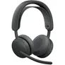Logitech Zone Wireless 2 ES for Business Grafit, Kabelloses USB-Headset mit adaptiver Hybrid-ANC, Mikrofon mit Geräuschunterdrückung, inkl. Empfänger, Microsoft Teams zertifiziert