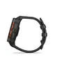 Garmin Instinct® 3 Solar 45mm Schwarz mit Silikon-Wechselarmband 22 mm Schwarz