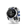 Garmin Instinct® 3 Solar 45mm Schwarz/Steinweiß mit Silikon-Wechselarmband 22 mm Steinweiß