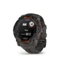 Garmin Instinct® 3 Solar 50mm Kohle/ Schwarz mit Silikon-Wechselarmband 26 mm Kohle