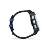 Garmin Instinct® 3 Solar 50mm  Schwarz/Steinweiß mit Silikon-Wechselarmband 26 mm Schwarz