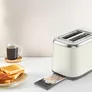 Tefal TT720A Collection Doppelschlitz-Toaster Retro-Edelstahl