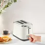 Tefal TT720A Collection Doppelschlitz-Toaster Retro-Edelstahl