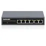 Intellinet PoE-Powered 6-Port Lite Smart Managed PoE+ Switch mit 4 GbE-Ports / 2 GbE-Uplinks und PoE-Passthrough