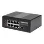 Intellinet PoE-Powered 8-Port PoE+ Gigabit Industrie-Switch mit PoE-Passthrough