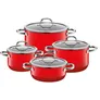 Silit Silargan® Passion Topf-Set 4-teilig Red