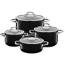 Silit Silargan® Passion Topf-Set 4-teilig Black