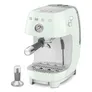 SMEG ECF03PGEU 50's Style Premium-Siebträger-Espressomaschine Pastellgrün