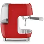 SMEG ECF03RDEU 50's Style Premium-Siebträger-Espressomaschine Rot